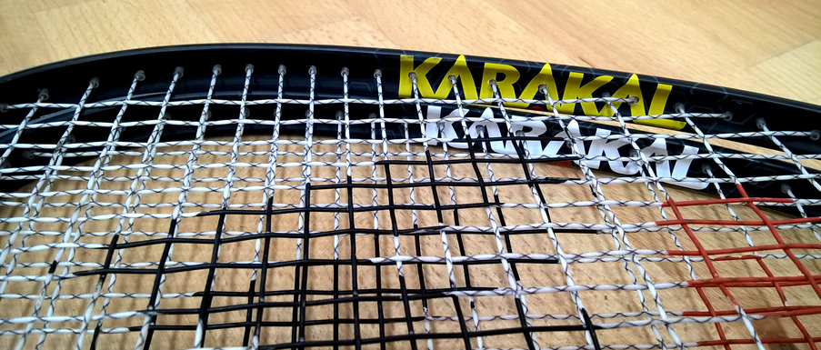 Karakal Raw 130 Racchetta Da Squash 130 grammo Titanio Telaio di grafite MidPlus HEAD 